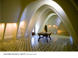 Casa Batlló, Barcelona, 1905-07, Antoni Gaudí i Cornet
 