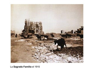 La Sagrada Família el 1915
 