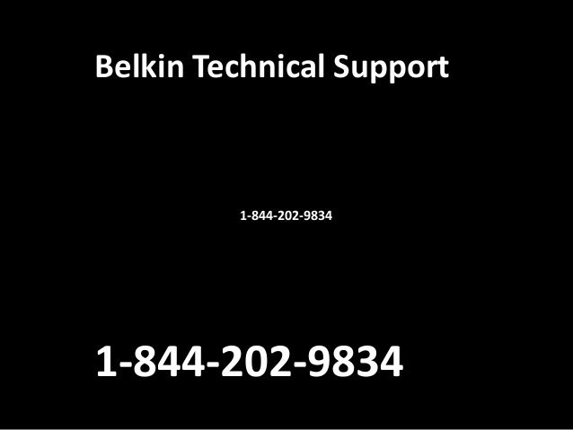 1-844-202-9834|Belkin Router won't connect to internet