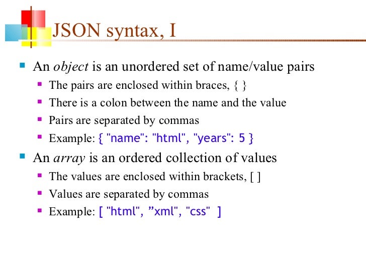 json
