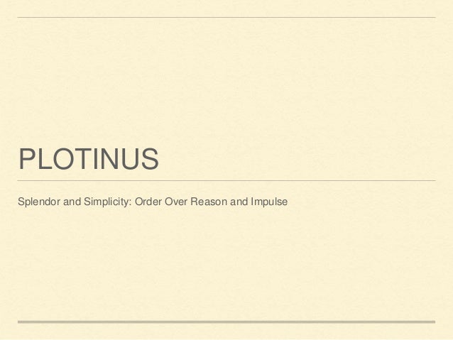 Nature Of Intellectual Beauty By Plotinus Nature Of Intellectual Beauty By Plotinus