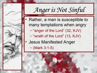 Sermon Presentations Be Angry and Do Not Sin.ppt