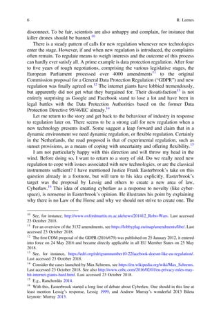 Regulating New Technologies in Uncertain Times Leonie Reins | PDF