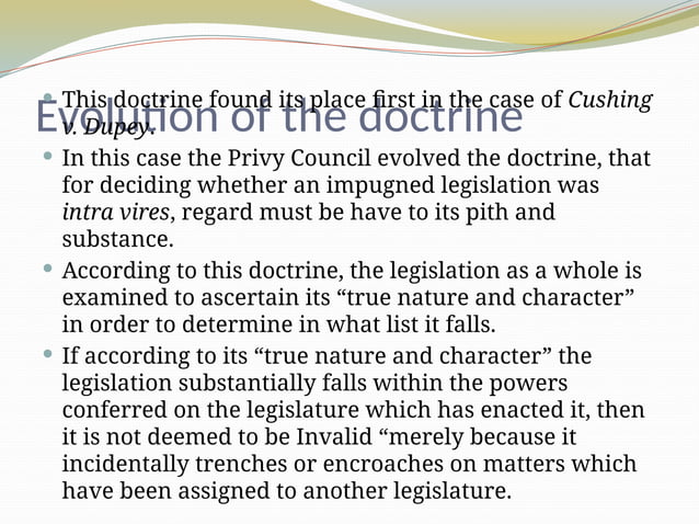 460831766-Doctrine-of-Pith-and-Substance.pptx