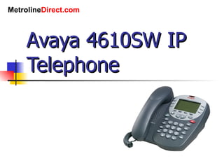 Avaya 4610SW IP Telephone 