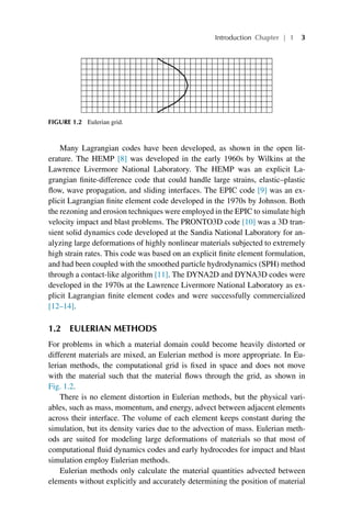 The Material Point Method A Continuum Based Particle Method for Extreme ...
