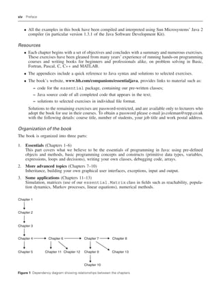 Essential Java For Scientists And Engineers 1st Brian D Hahn | PDF