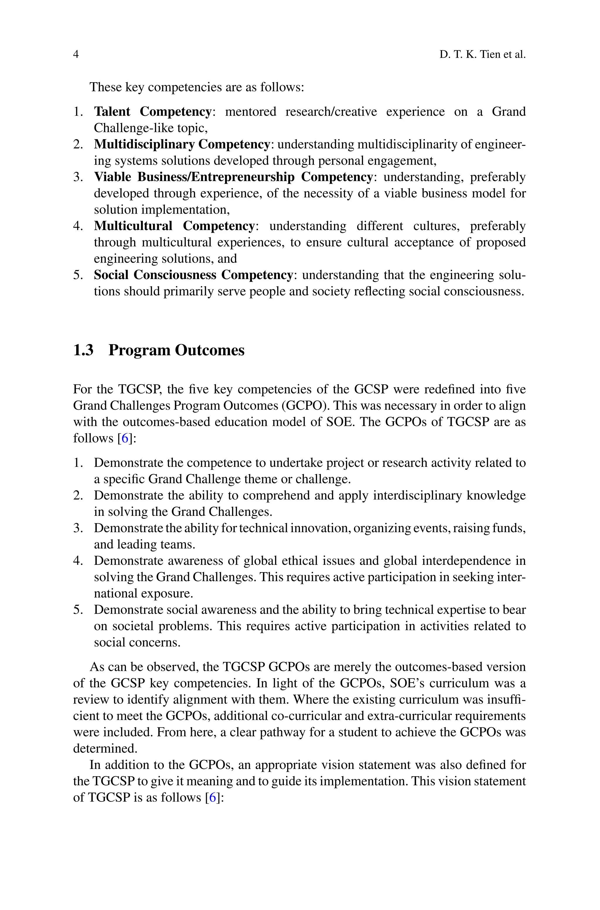 Engineering Grand Challenges in Scholar Programs Ghafour Amouzad ...