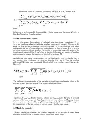 TEMPLATE MATCHING TECHNIQUE FOR SEARCHING WORDS IN DOCUMENT IMAGES | PDF