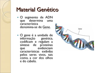 Material GenéticoMaterial Genético
 