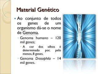 Material GenéticoMaterial Genético
 