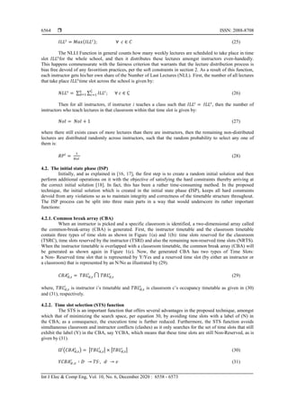 Courses timetabling based on hill climbing algorithm | PDF