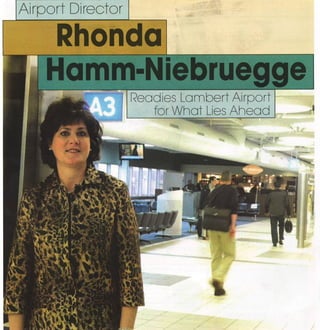Lambert Airport Director RHONDA HAMM NIEBRUEGGE Interview