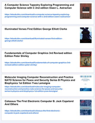 Computer Science Illuminated Revised Nell B. Dale | PDF