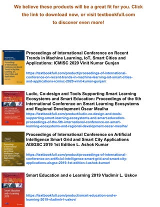 Foundations and Trends in Smart Learning Proceedings of 2019 ...