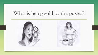 What is being sold by the poster?
 