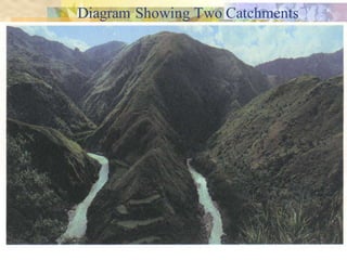 Diagram Showing Two Catchments
 