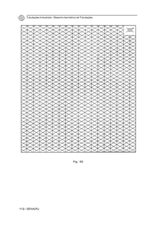 Tubulações Industriais – Desenho Isométrico de Tubulações
112 - SENAI/RJ
Fig. 50
 