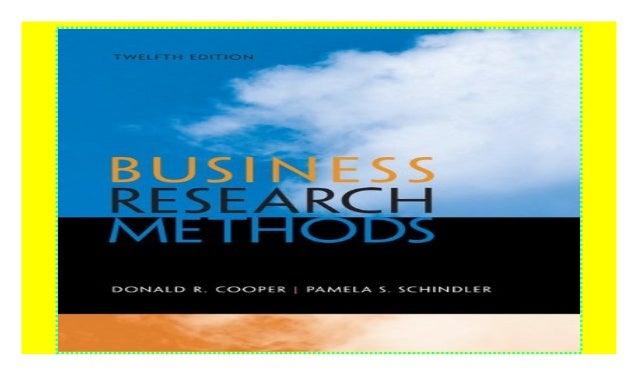 Business Research Methods P D F
