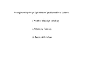 Recent Advances In Engineering Design And Optimization | PPTX