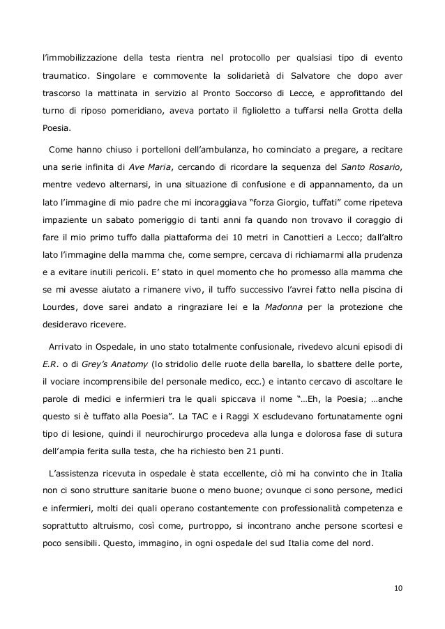 Quando Il Tuffo Diventa Poesia