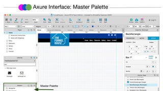 Axure Interface: Master Palette
Master Palette
 