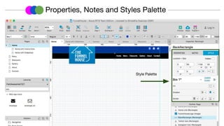 Style Palette
Properties, Notes and Styles Palette
 