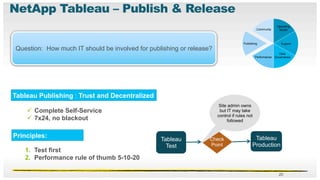 NetApp Tableau Presentation Final | PDF