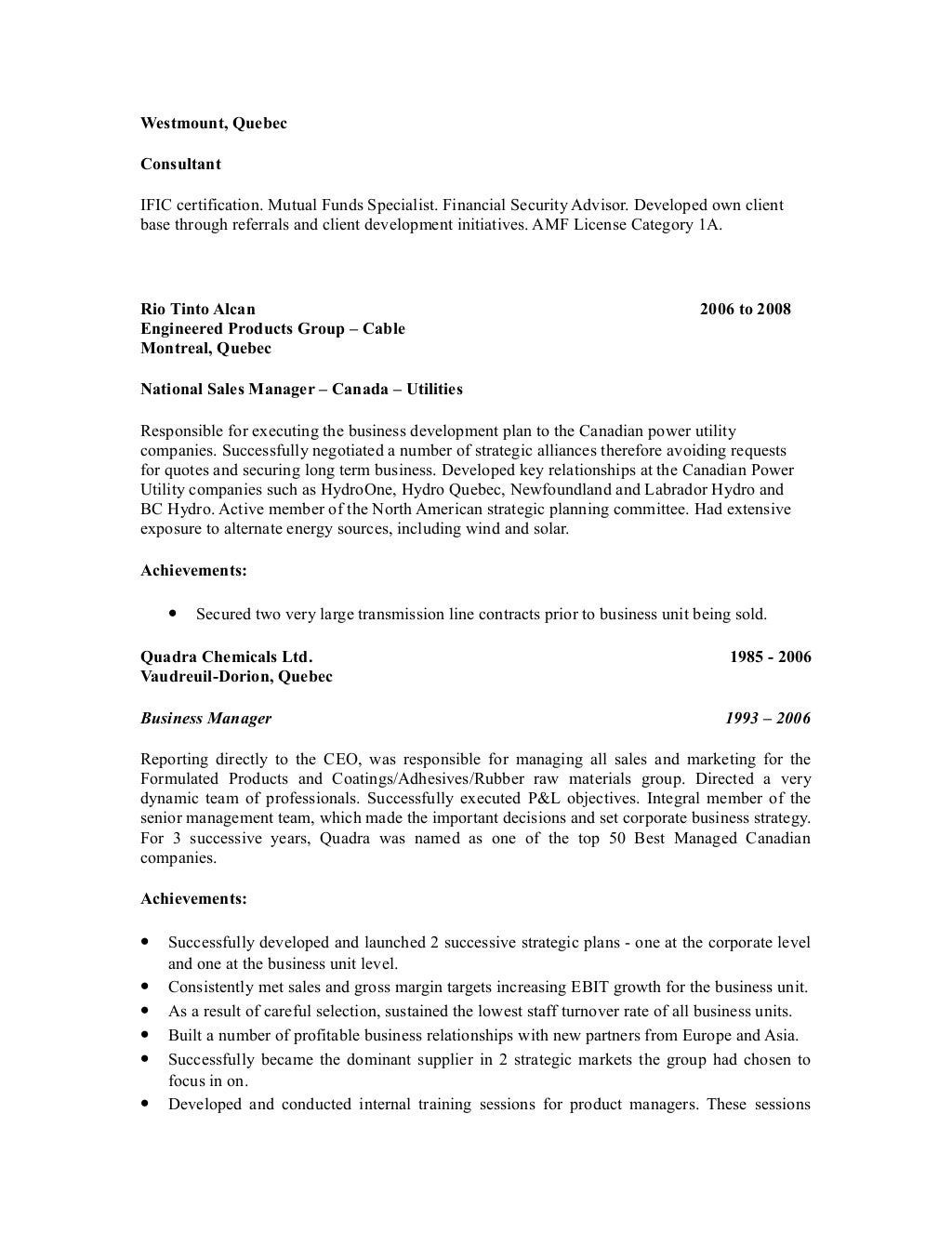resume writing in english pdf