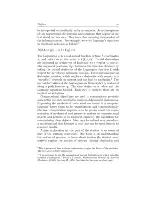 Structure And Interpretation Of Classical Mechanics Gerald Jay Sussman ...