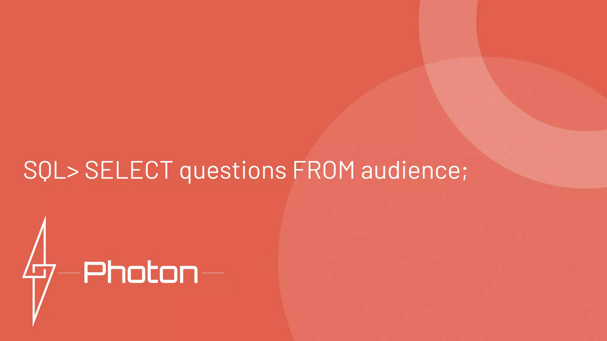 SQL> SELECT questions FROM audience;
 