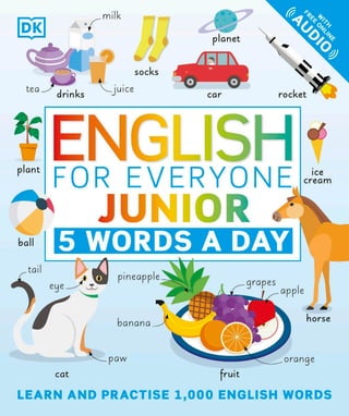 English for everyone junior 5 words a day-2022-2023 | PDF