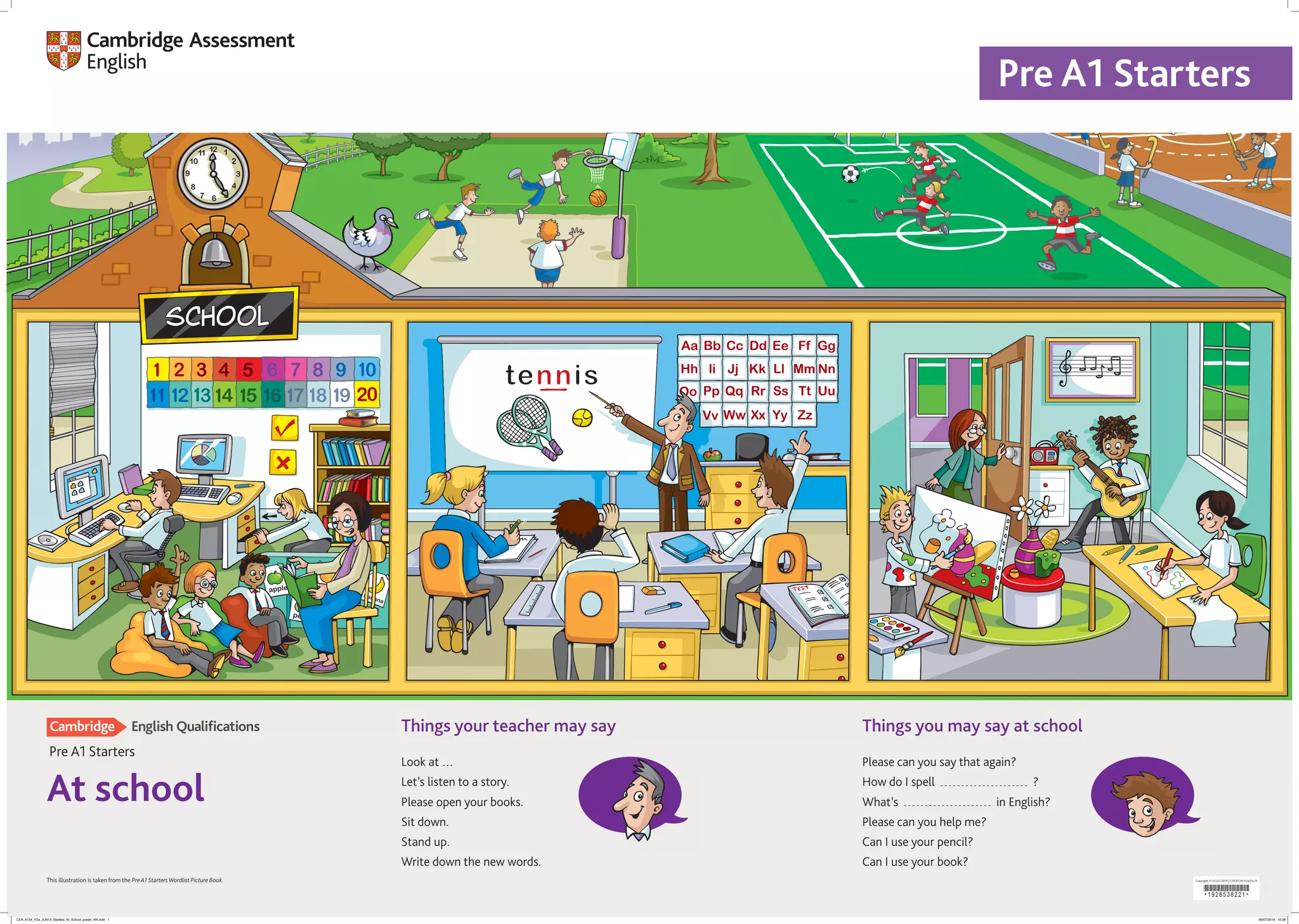 466811 cambridge-english-pre-a1-starters-yle-starters-poster-pack | PDF