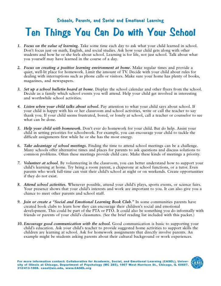 What Can Be Done To Help Parents Of >> Ten Things You Can Do At Home What Can Be Done To Help Parents Of >> Ten Things You Can Do At Home