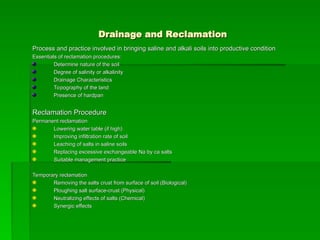 irrigation and drainage engineering design, open channel systems, .ppt