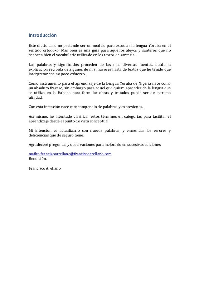 467 Diccionario Espanol Yoruba