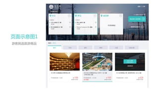 页面示意图1
游客挑选旅游商品
 