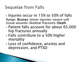 Preventing Patient Falls in Acute Care Hospitals | PPTX
