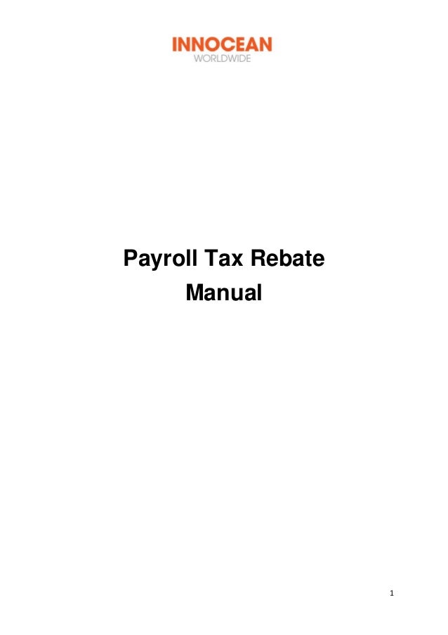 payroll-tax-rebate-manual