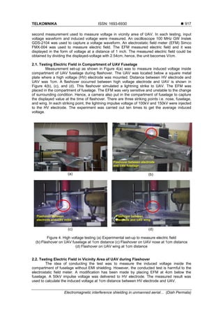 Electromagnetic interference shielding in unmanned aerial vehicle ...