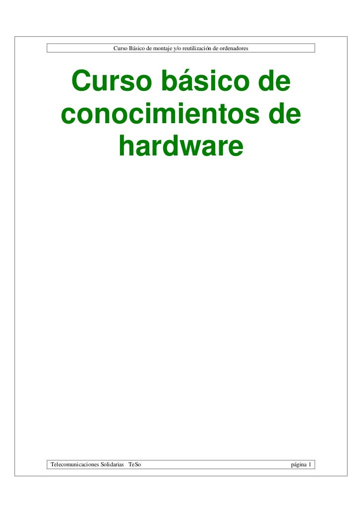 Curso de hardware online