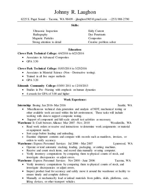 ndt resume 4 ndt resume