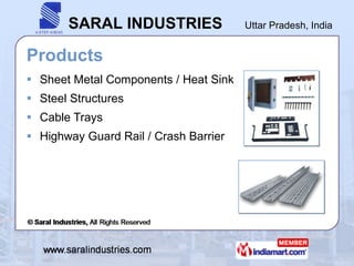 Cable Trays by Saral Industries Rae Bareli