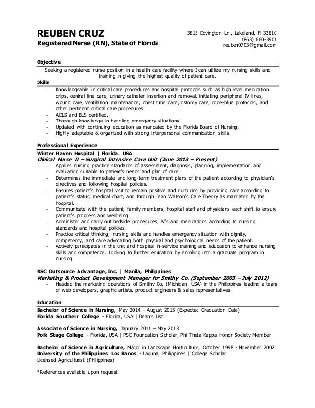 rn resume sle 2015 reuben rn resume june2015 rn resume sle 2015 reuben rn resume june2015