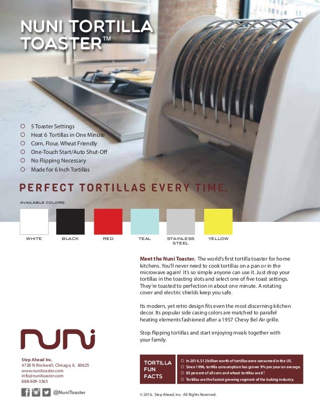 modern sell sheet design