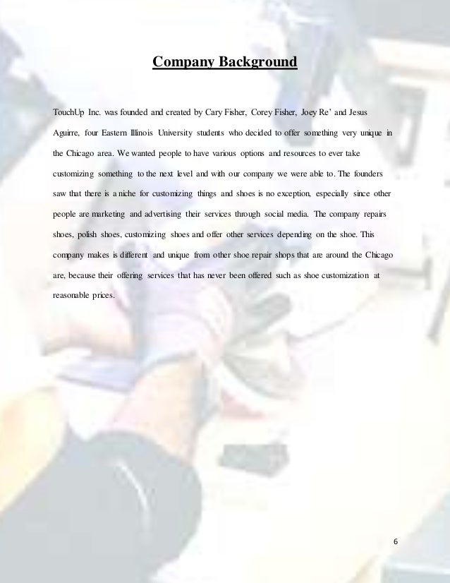 A finished product image