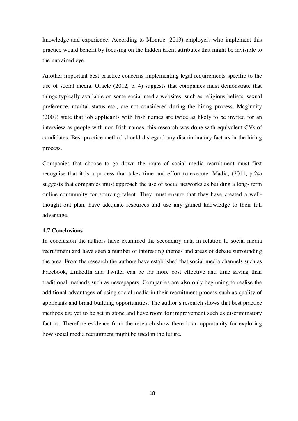 Thesis format sample image