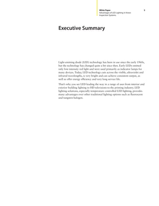 WP 022010 Advantages of LED Lighting | PDF