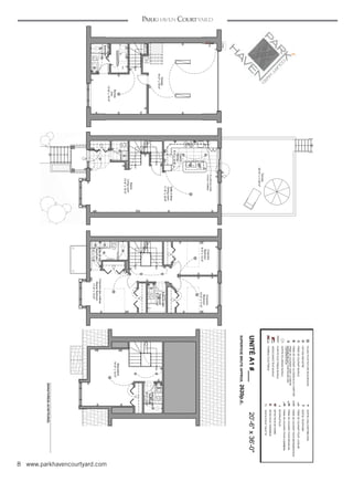 Parkhaven Courtyard
8 www.parkhavencourtyard.com
 