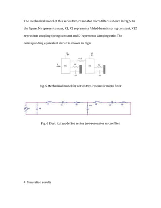 Reconfigurable RF MEMS Bandpass Filter | PDF